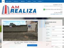 Tablet Screenshot of amrealiza.com.br